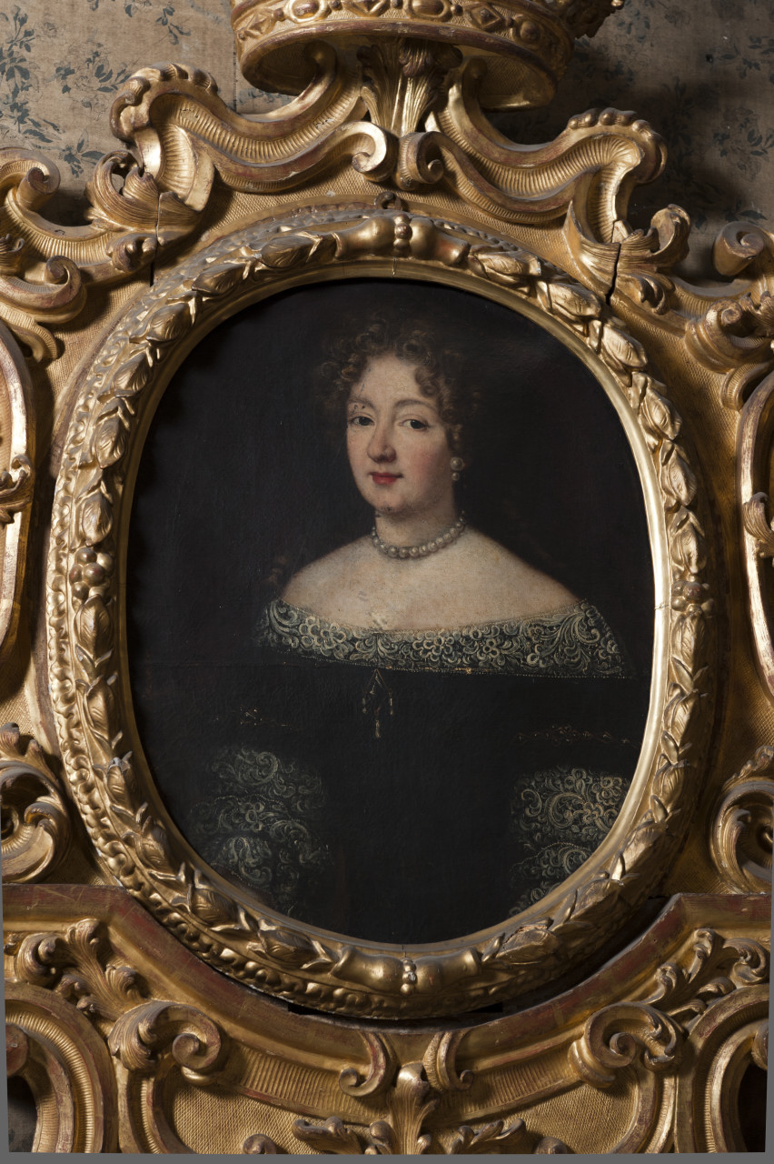 ritratto di Maria Giovanna Battista di Savoia-Nemours (dipinto, opera isolata) di Dufour Laurent (cerchia) (ultimo quarto sec. XVII)