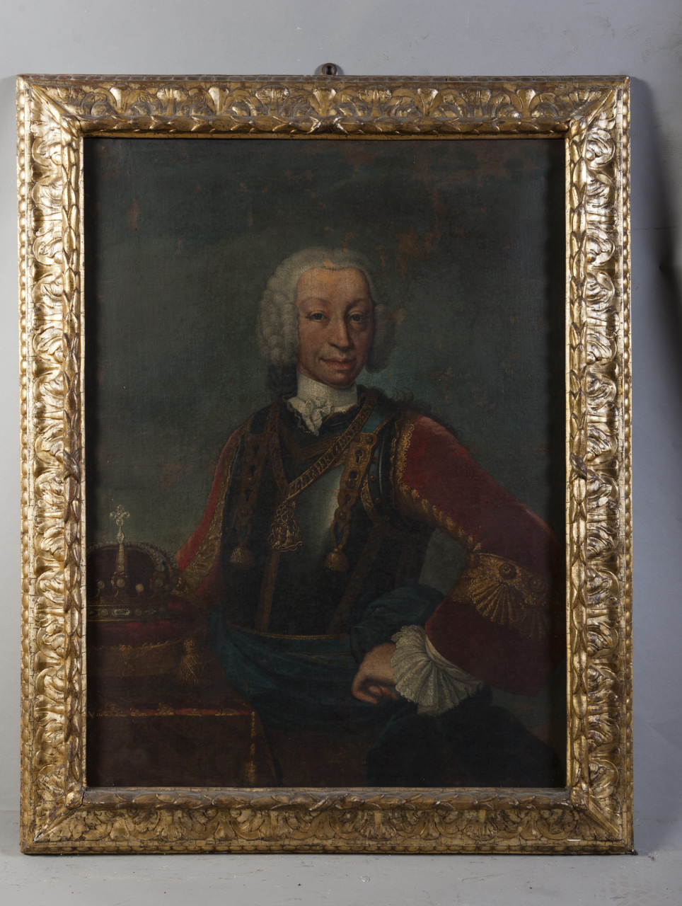 ritratto di Carlo Emanuele III di Savoia (dipinto, opera isolata) - ambito piemontese (sec. XVIII)