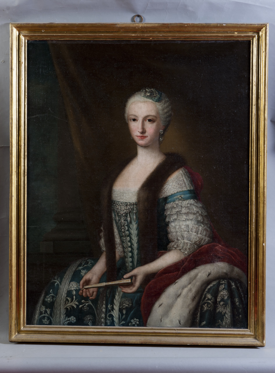 ritratto di Maria Antonia Ferdinanda di Borbone-Spagna (dipinto, opera isolata) di Duprà Domenico (maniera) (metà sec. XVIII)