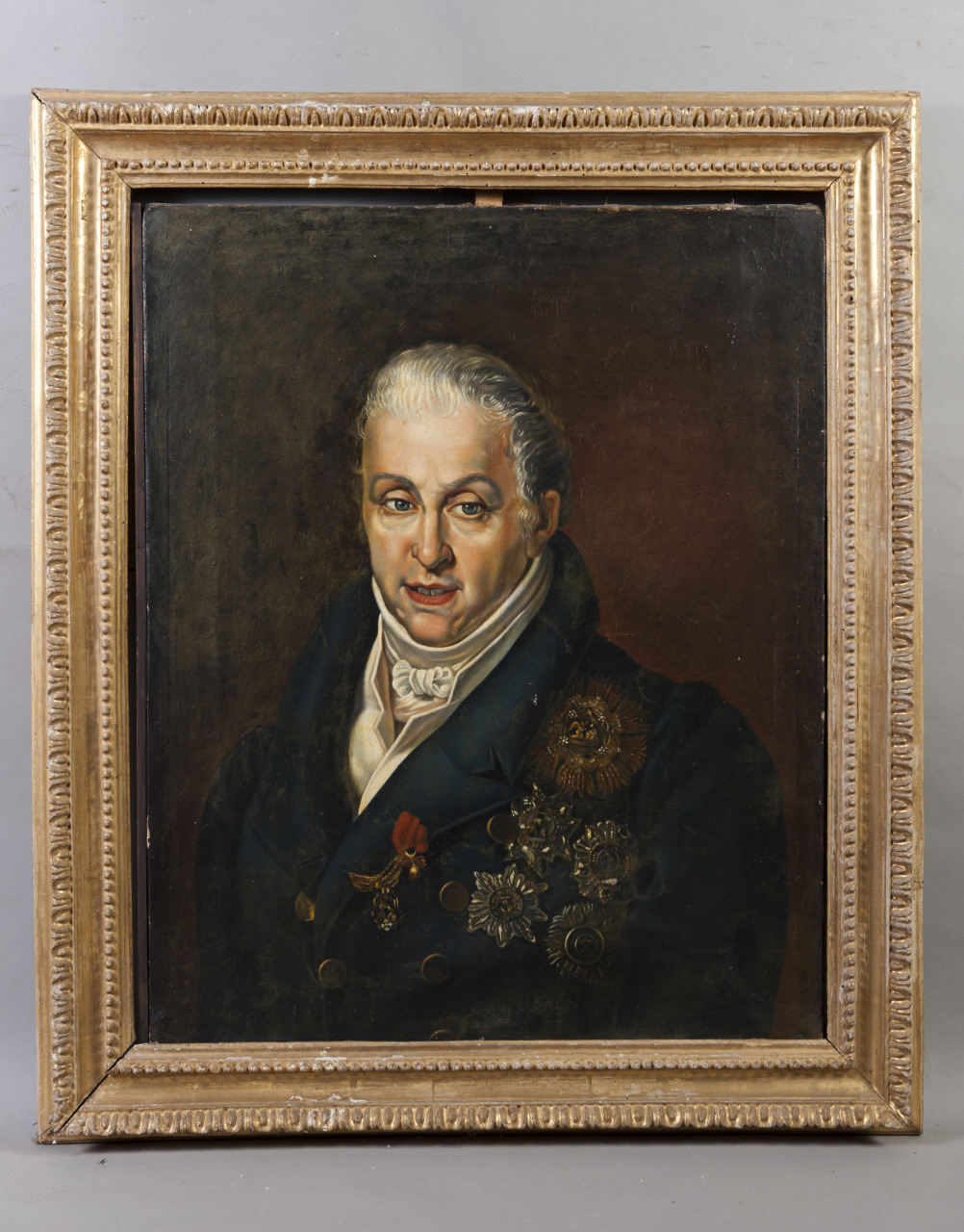 ritratto di Carlo Felice di Savoia (dipinto, opera isolata) - ambito italiano (secc. XIX - XX)