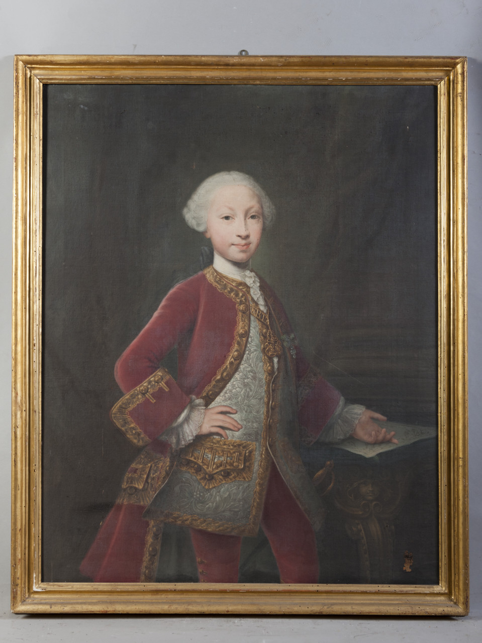 ritratto di Carlo Emanuele IV di Savoia (dipinto, opera isolata) di Duprà Giuseppe (maniera) (terzo quarto sec. XVIII)