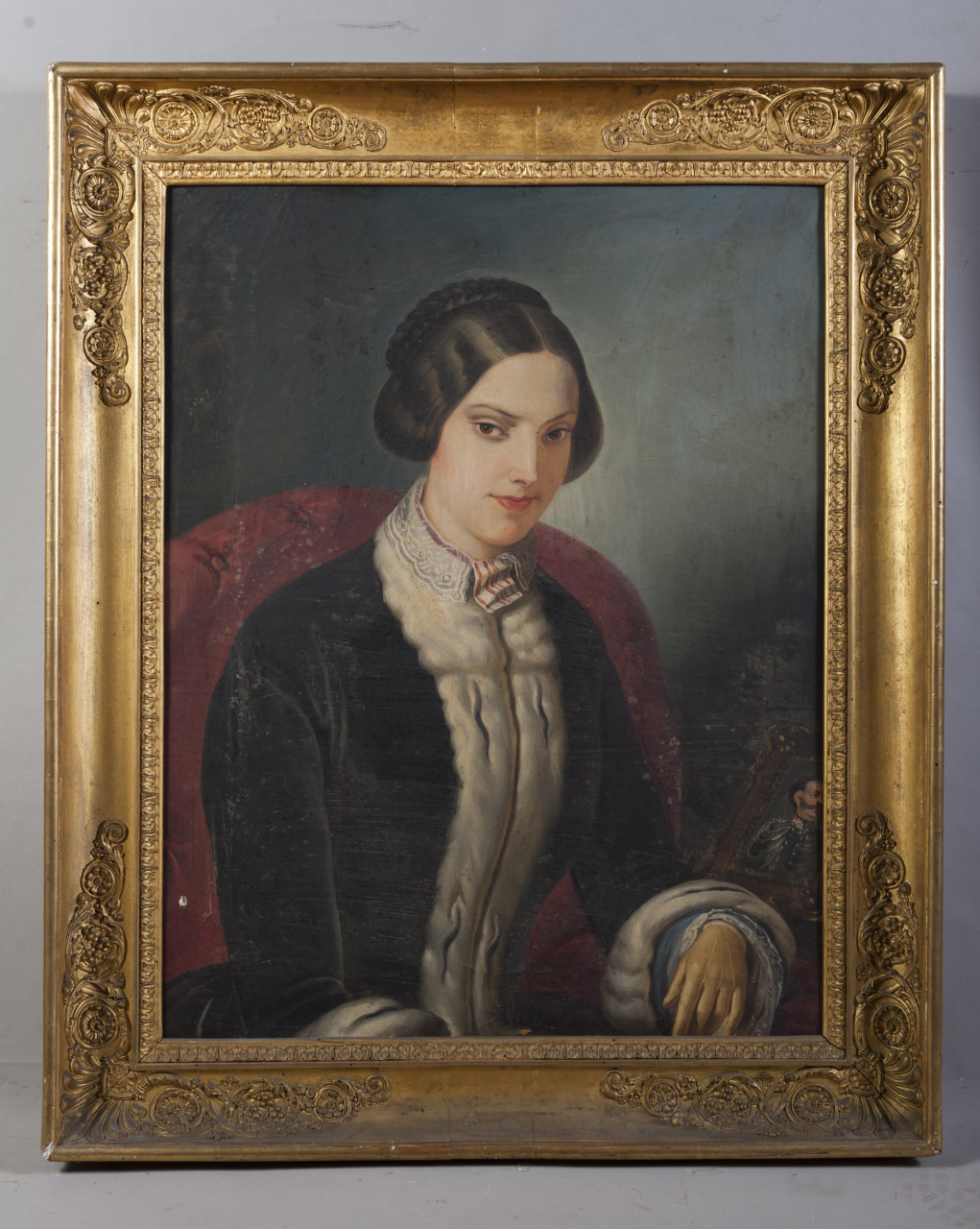ritratto di Maria Adelaide di Lorena (dipinto, opera isolata) di Lorenzone Tommaso Andrea (attribuito) (metà sec. XIX)