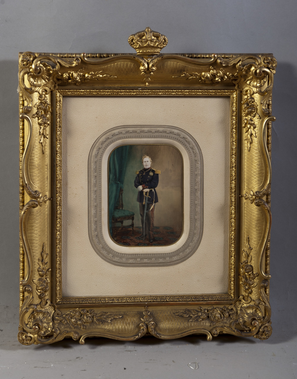 Ritratto di Luigi di Braganza (positivo) di Novaes, Miguel (seconda metà XIX)