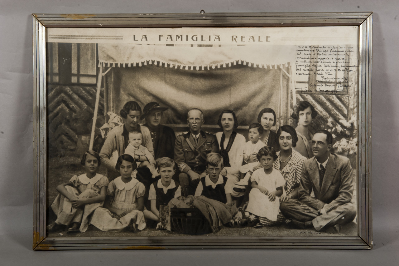 Famiglia Savoia (positivo) di anonimo (XX)