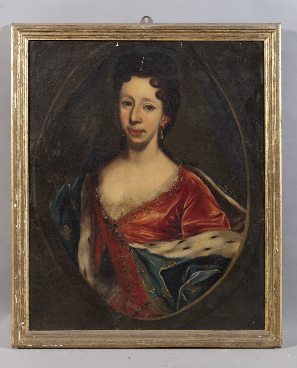 Ritratto di Anna Maria d'Orleans (dipinto, opera isolata) - ambito piemontese (primo quarto sec. XVIII)
