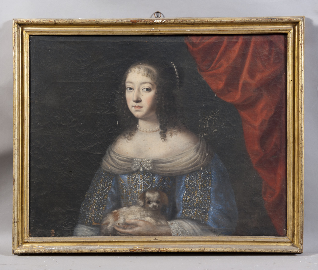 Ritratto della contessa di Monte Grosso (dipinto, opera isolata) - ambito piemontese (terzo quarto sec. XVII)