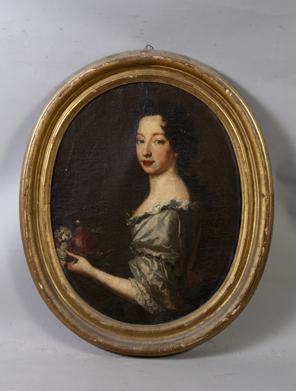 Ritratto di Anna di Orléans (dipinto, opera isolata) - ambito piemontese (sec. XVII)