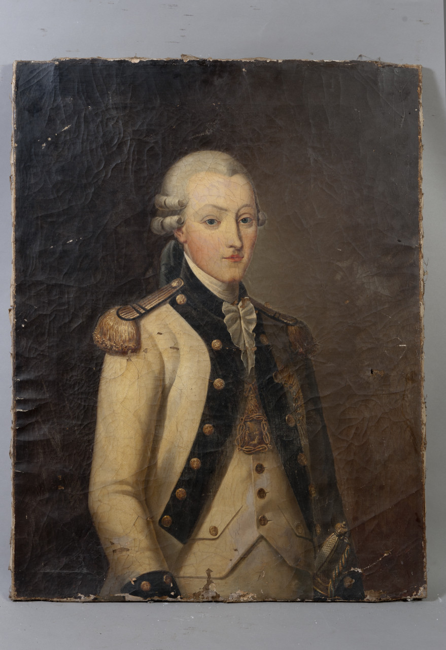 Ritratto di Carlo Emanuele IV di Savoia (dipinto, opera isolata) - ambito piemontese (ultimo quarto sec. XVIII)