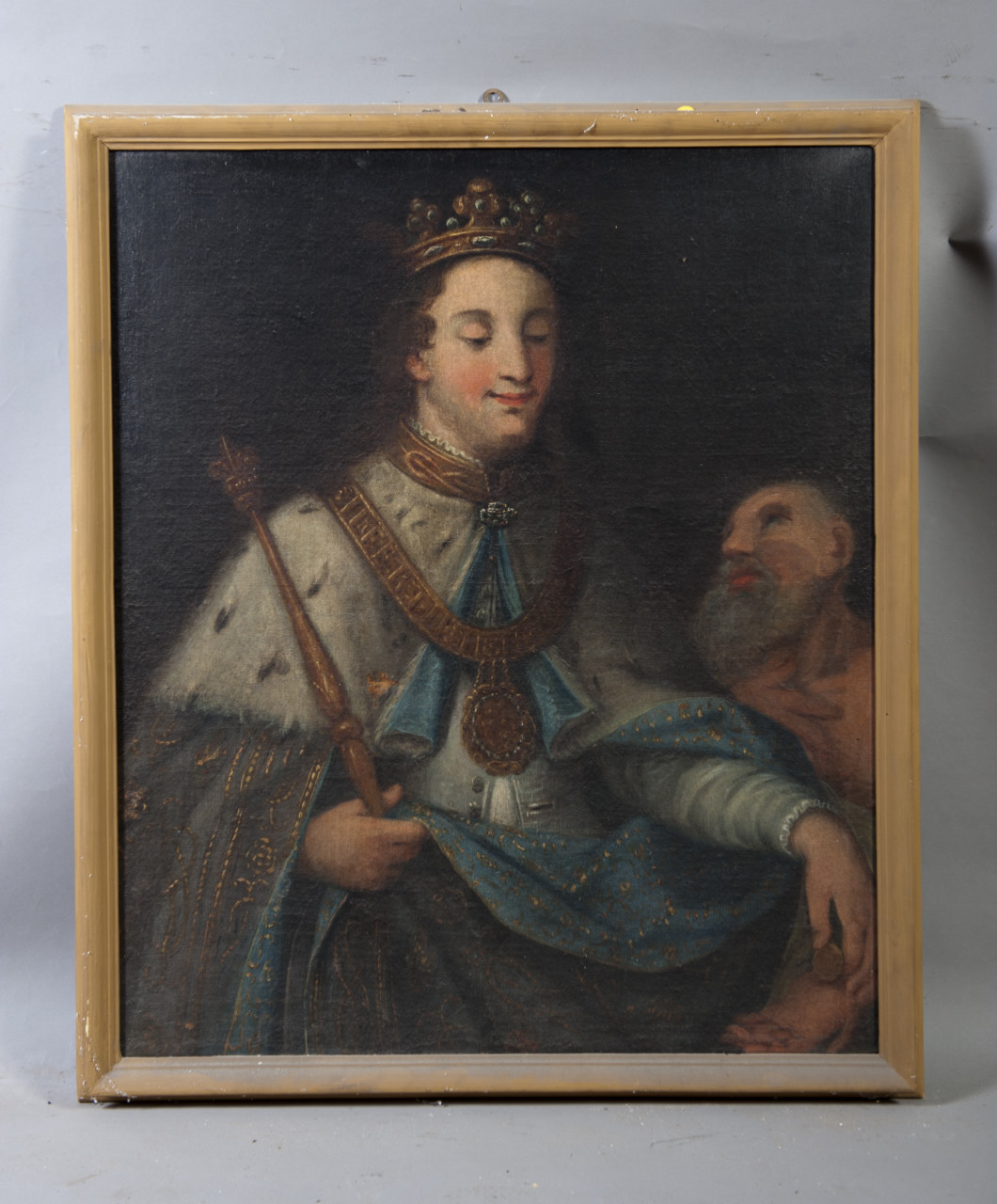 Ritratto del beato Amedeo IX di Savoia (dipinto, opera isolata) - ambito piemontese (metà sec. XIX)