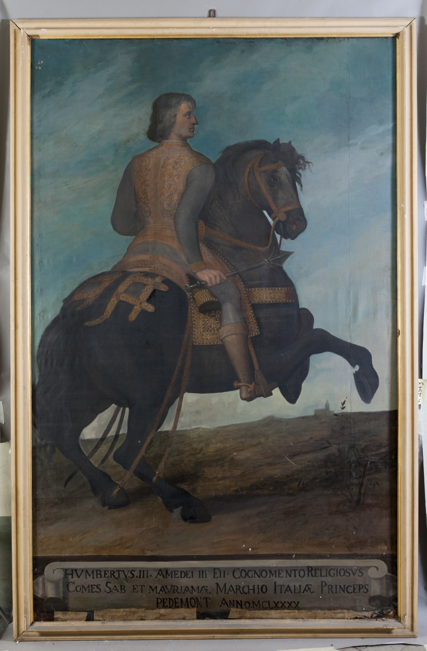 Ritratto di Umberto III di Savoia (dipinto, opera isolata) - ambito piemontese (prima metà sec. XVIII)