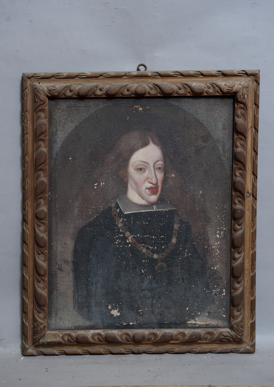 Ritratto di Carlo II di Spagna (dipinto, opera isolata) - ambito piemontese (ultimo quarto sec. XVII)
