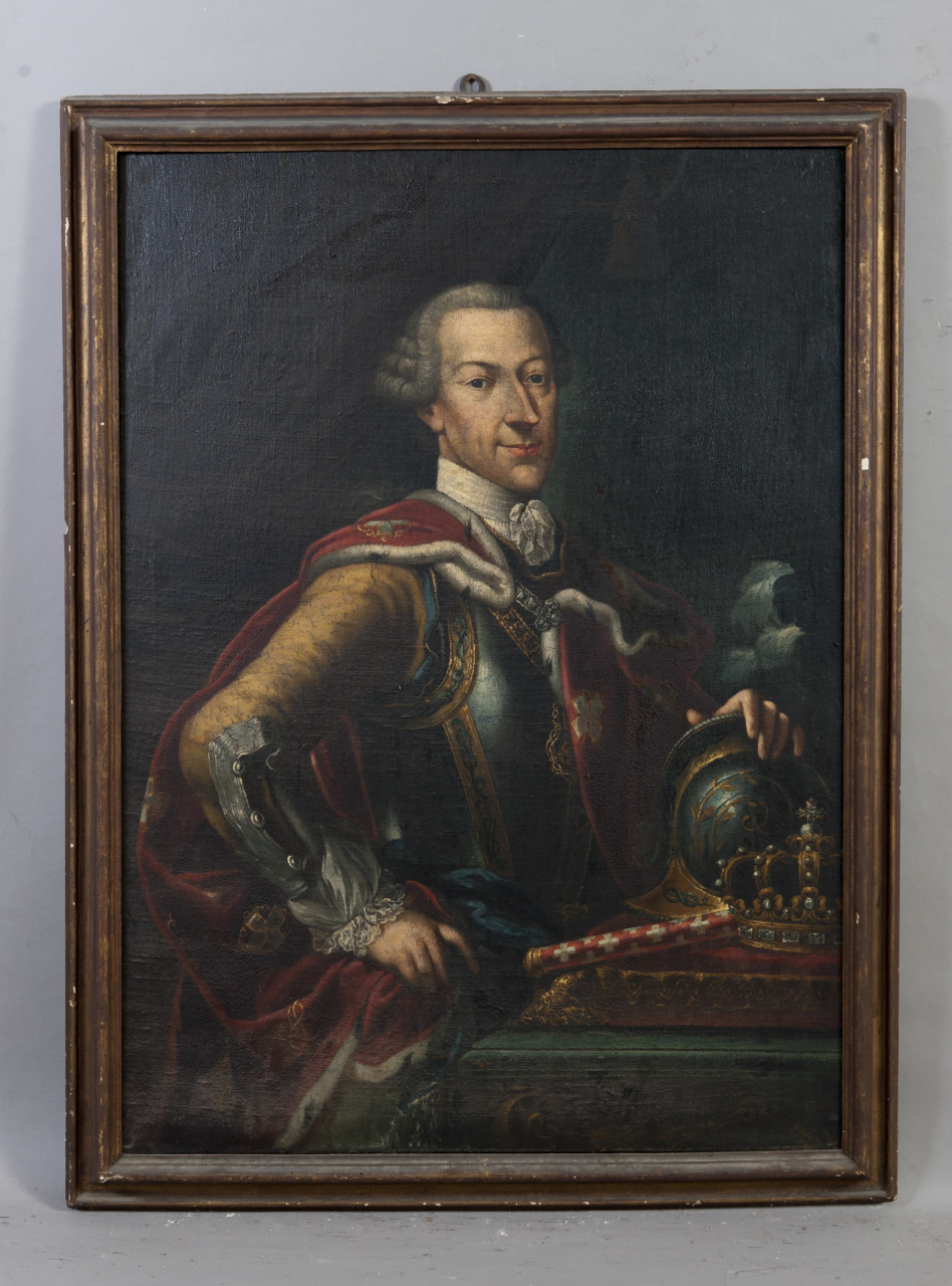 Ritratto di Vittorio Amedeo III di Savoia (dipinto, opera isolata) - ambito piemontese (terzo quarto sec. XVIII)