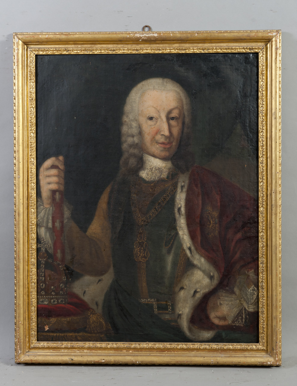 Ritratto di Carlo Emanuele III di Savoia (dipinto, opera isolata) - ambito piemontese (terzo quarto sec. XVIII)