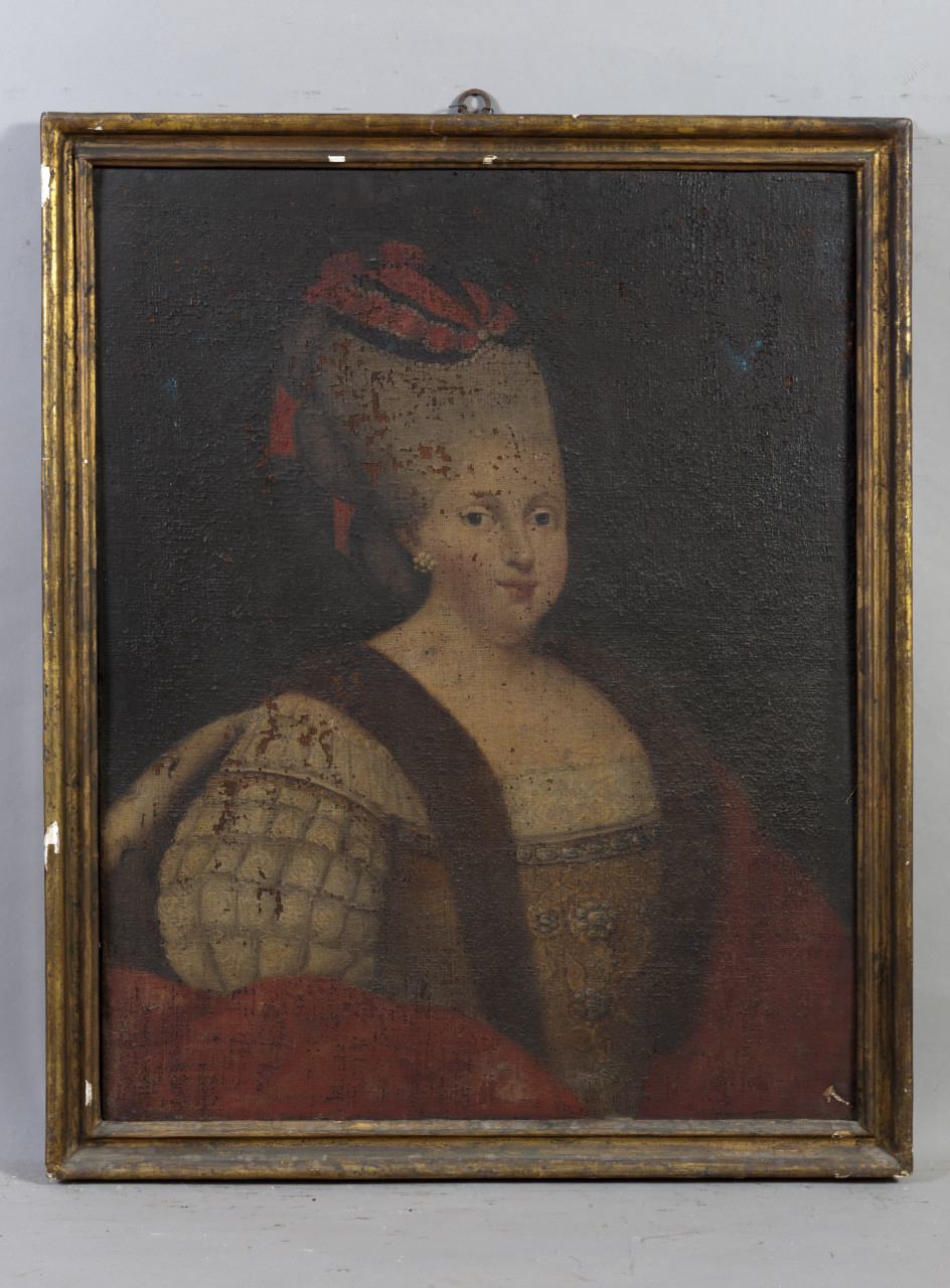 Ritratto di Maria Clotilde di Francia (dipinto, opera isolata) - ambito piemontese (ultimo quarto sec. XVIII)