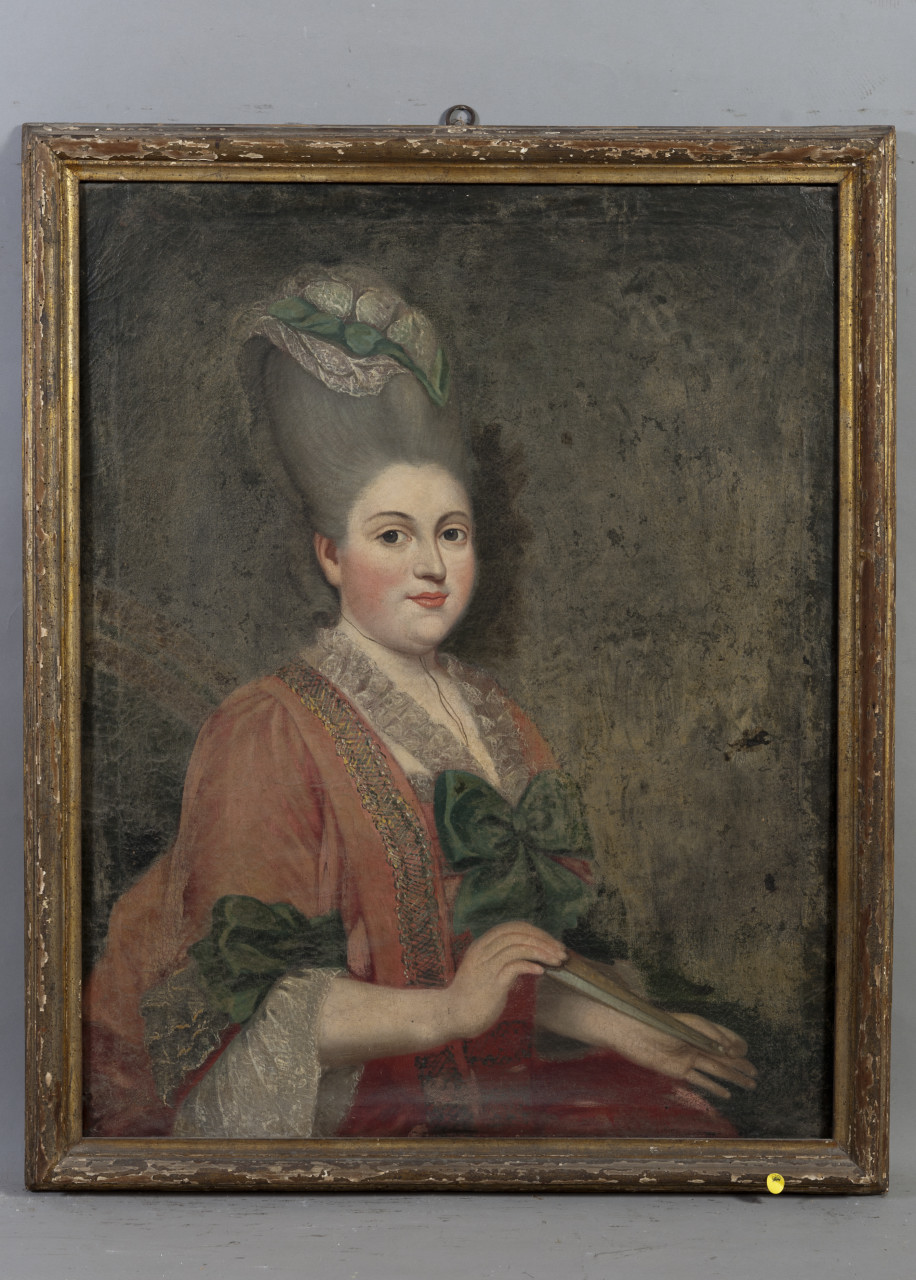 Ritratto di Maria Clotilde di Francia (dipinto, opera isolata) - ambito piemontese (ultimo quarto sec. XVIII)