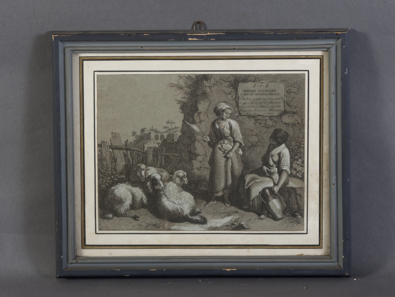 Pastorelle (stampa) - ambito napoletano (sec. XVIII)