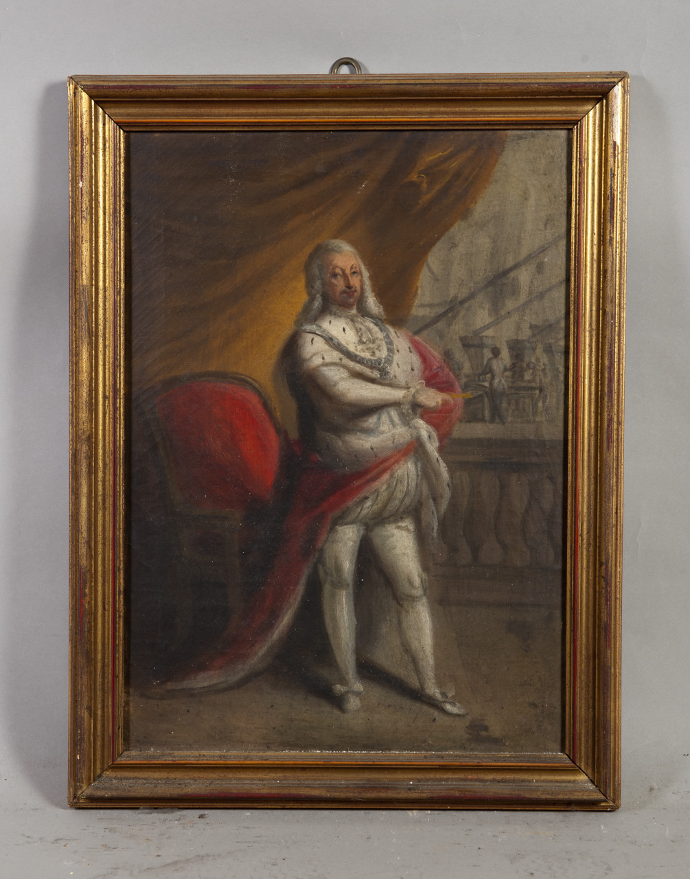 Ritratto di Vittorio Amedeo II (dipinto, opera isolata) - ambito piemontese (secondo quarto sec. XVIII)