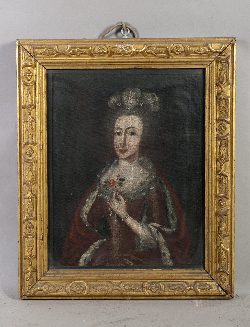 Ignota principessa di Casa Savoia (dipinto, opera isolata) - ambito piemontese (fine sec. XVIII)