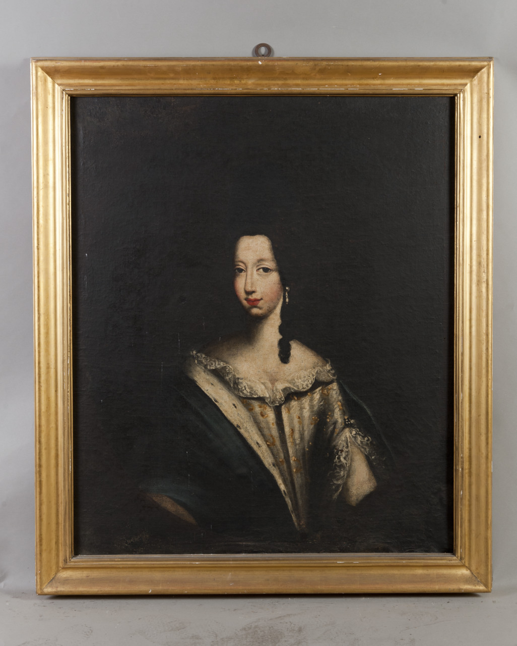 Ritratto di Anna Maria d'Orleans (dipinto, opera isolata) - ambito piemontese (fine/ inizio sec. XVII)