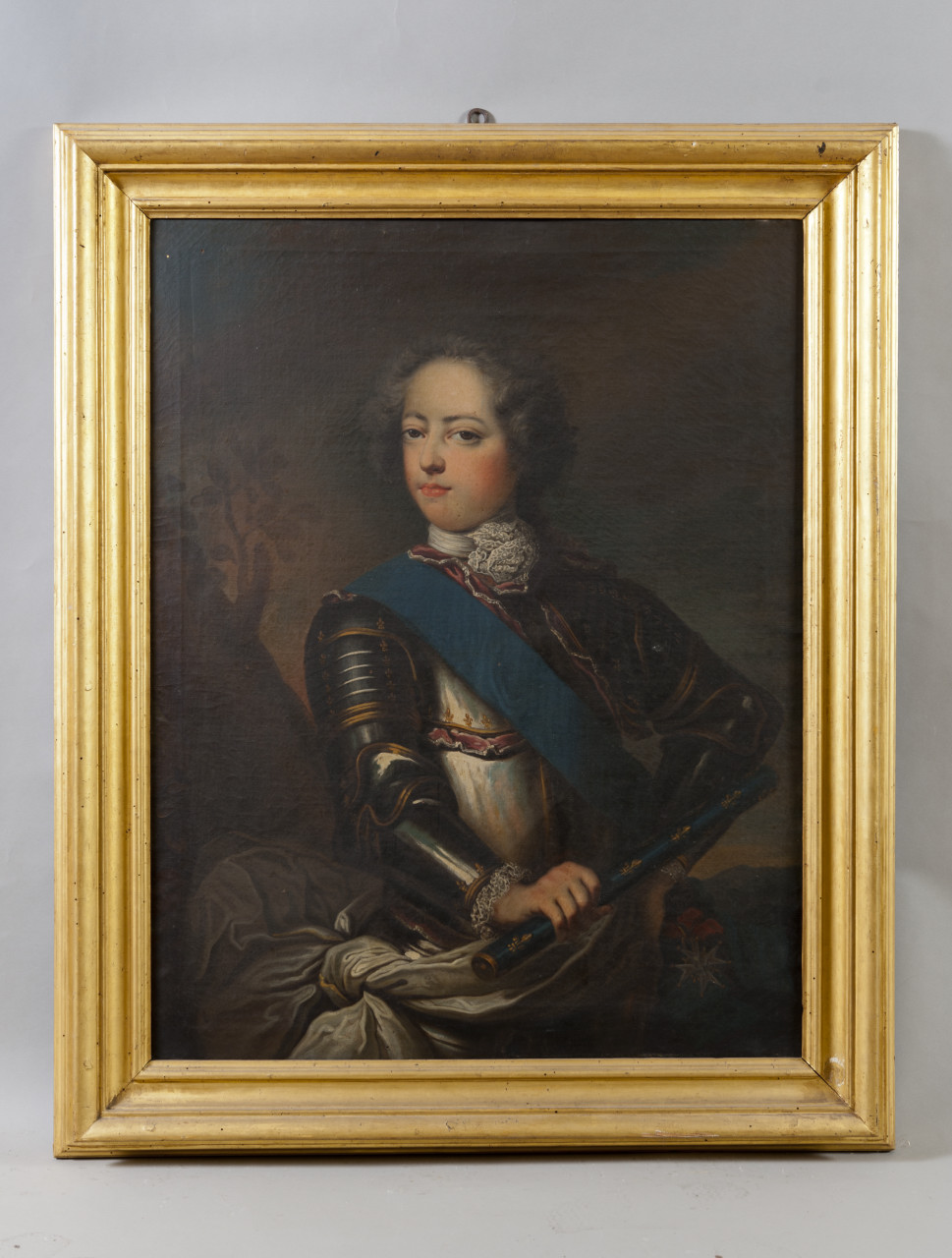 Ritratto di Luigi XV re di Francia (dipinto, opera isolata) - ambito francese (primo quarto sec. XVIII)