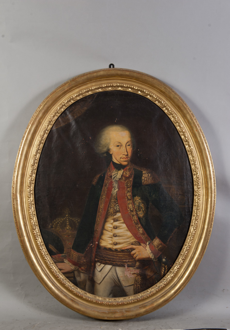 Ritratto di Carlo Emanuele IV (dipinto, opera isolata) - ambito piemontese (ultimo quarto sec. XVIII)