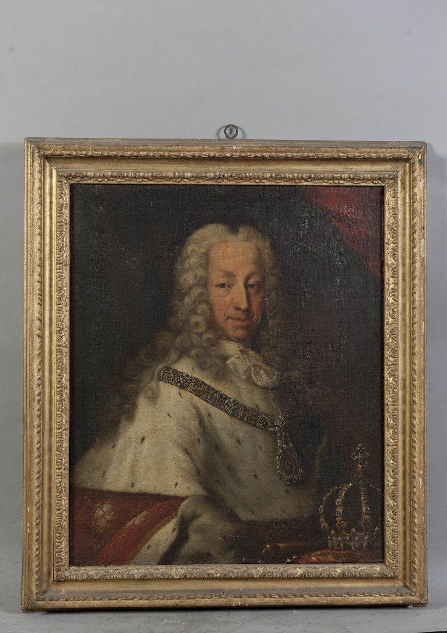 Ritratto di Carlo Emanuele III di Savoia (dipinto, opera isolata) - ambito piemontese (terzo quarto sec. XVIII)