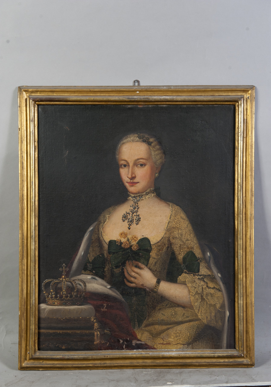ritratto di Maria Antonia Ferdinanda di Savoia-Spagna (dipinto, opera isolata) - ambito piemontese (terzo quarto sec. XVIII)