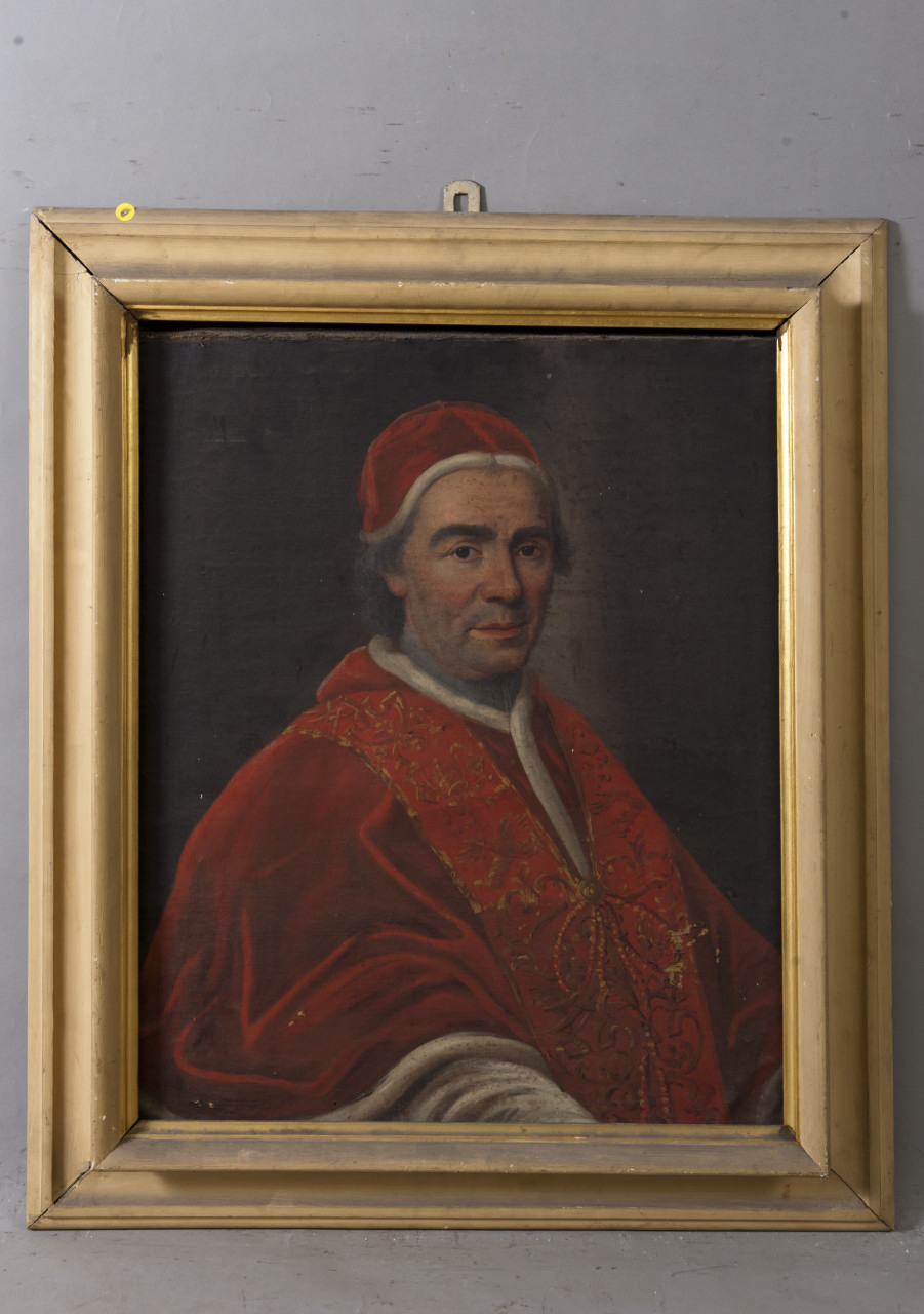 Ritratto di Papa Clemente XIV (dipinto, opera isolata) - ambito piemontese (terzo quarto sec. XVIII)