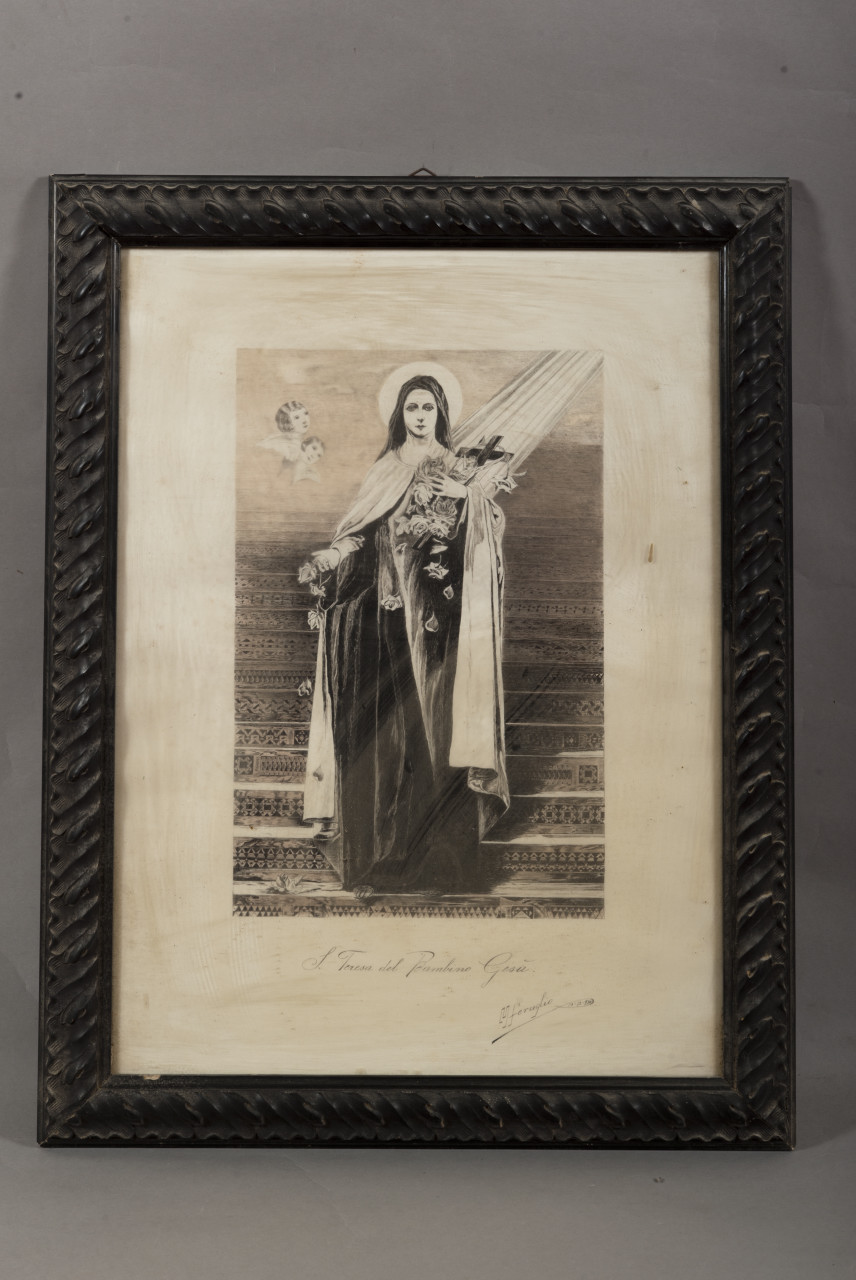 S. Teresa del Bambino Gesù, Santa Teresa del Bambino Gesù (?) (stampa) - ambito piemontese (prima metà sec. XX)