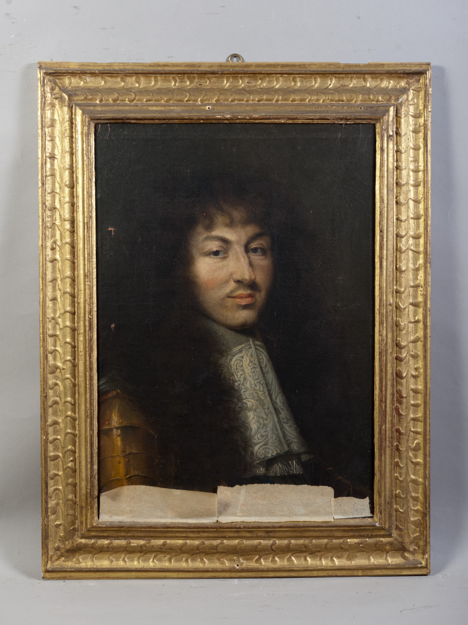 Ritratto di Luigi XIV (dipinto, opera isolata) - ambito francese (metà/ fine XVII)