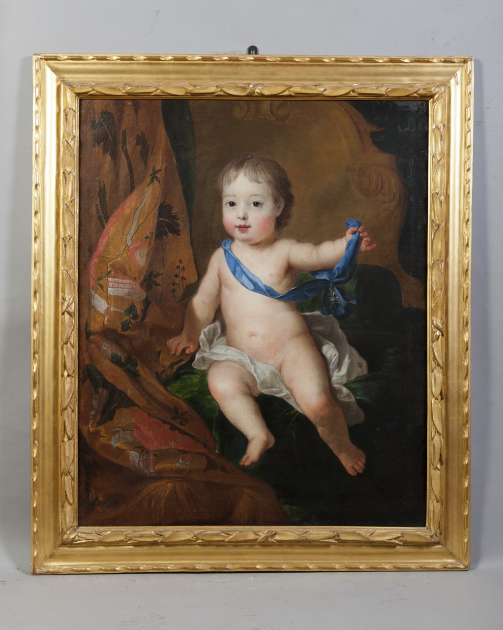 Ritratto di Luigi XV bambino (dipinto, opera isolata) - ambito francese (inizio XVIII)