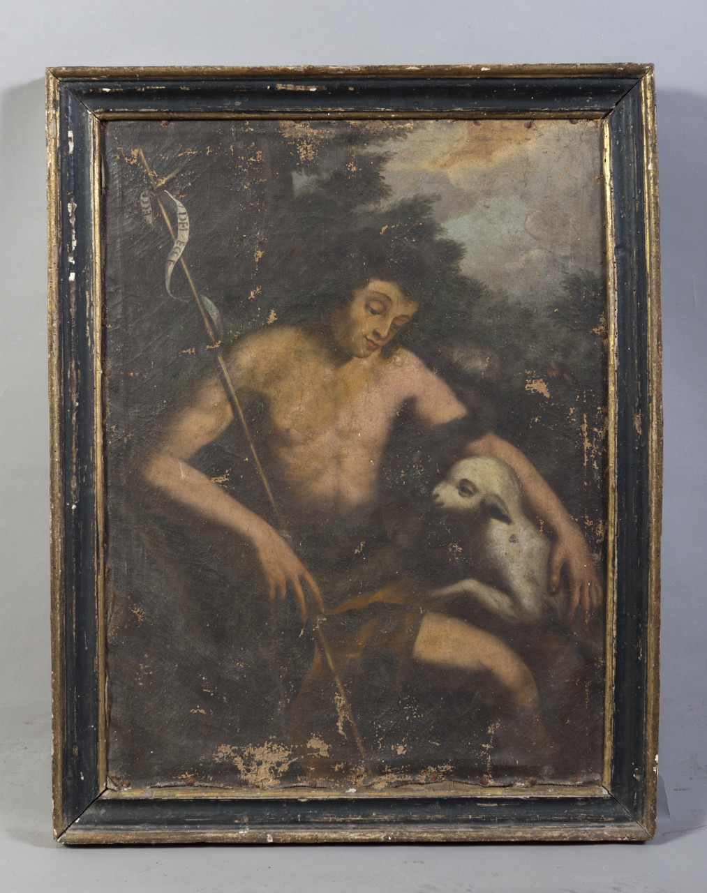 San Giovanni Battista (dipinto, opera isolata) - ambito piemontese (fine/ metà secc. XVIII/ XIX)