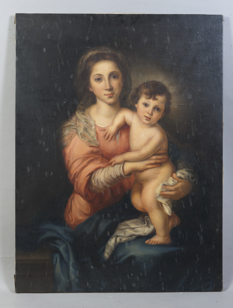 Madonna col Bambino (dipinto, opera isolata) - ambito fiorentino (secondo quarto sec. XIX)