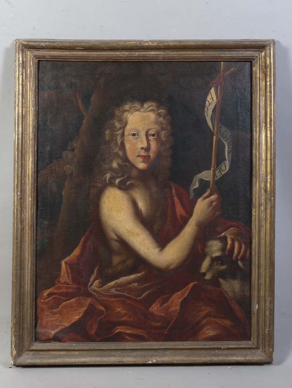 San Giovanni Battista (dipinto, opera isolata) - ambito piemontese (seconda metà sec. XVII)