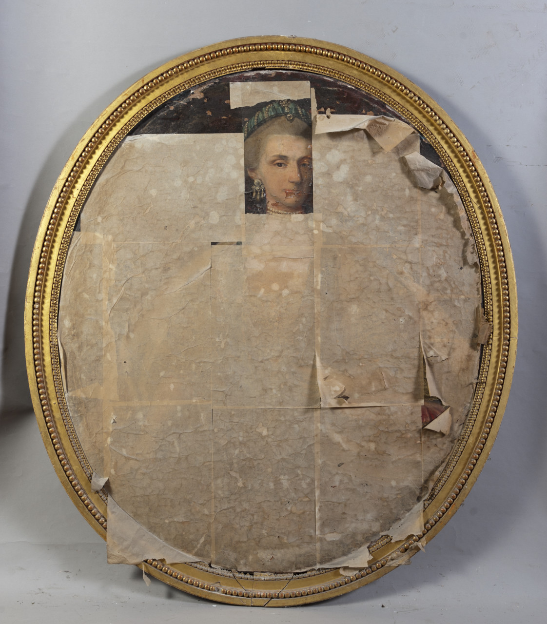 Maria Antonia Ferdinanda di Borbone-Spagna (dipinto, opera isolata) - ambito piemontese (ultimo quarto XVIII)