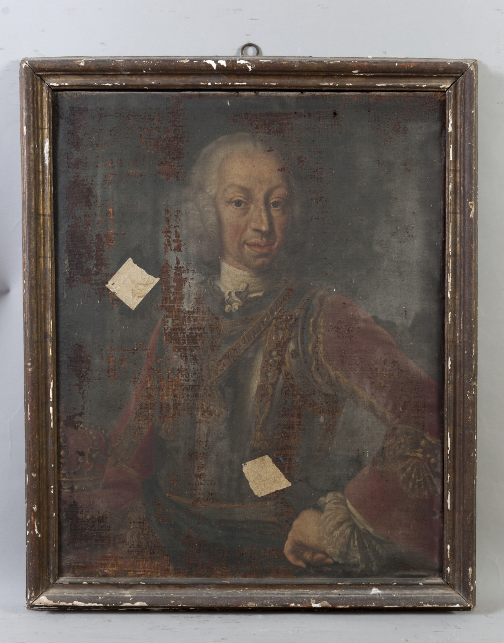 Ritratto di Carlo Emanuele III di Savoia (dipinto, opera isolata) - ambito piemontese (metà sec. XVIII)
