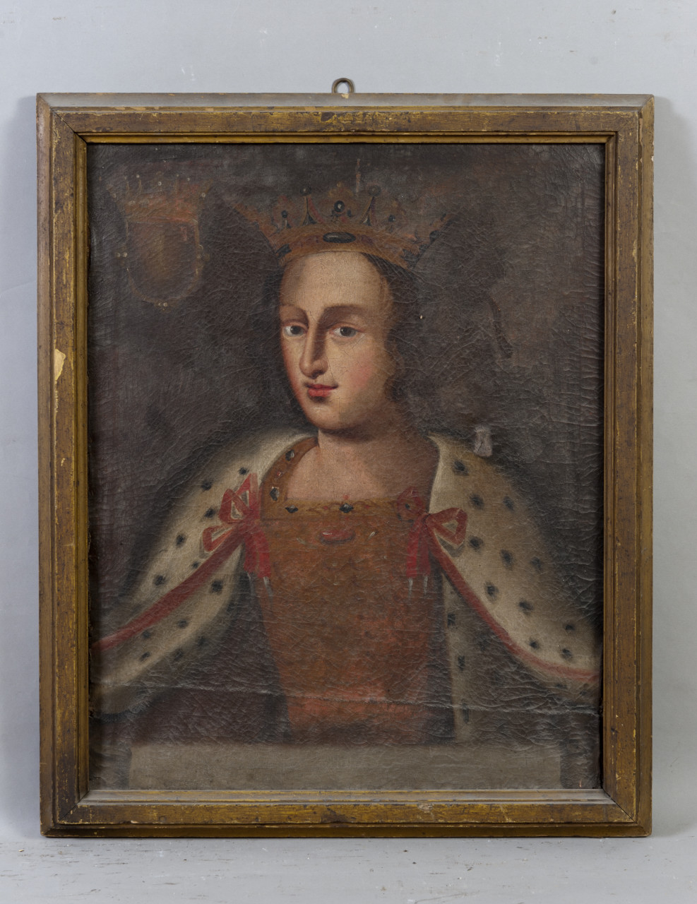 Ritratto di Margherita Asburgo-Austria (dipinto, opera isolata) - ambito piemontese (prima metà sec. XVIII)