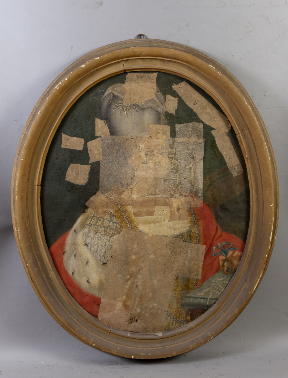 Ritratto di Maria Clotilde di Borbone-Francia (dipinto, opera isolata) - ambito piemontese (ultimo quarto sec. XVIII)