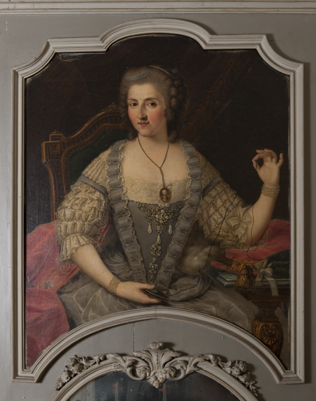 Ritratto di Maria Clotilde di Borbone-Francia (dipinto, opera isolata) - ambito piemontese (ultimo quarto sec. XVIII)