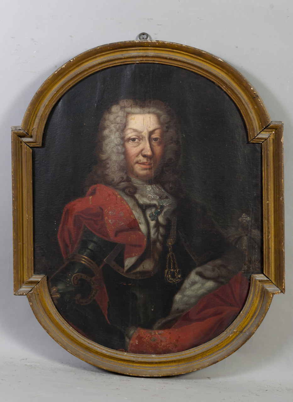 Ritratto di Carlo Emanuele III di Savoia (dipinto, opera isolata) - ambito piemontese (secondo quarto sec. XVIII)