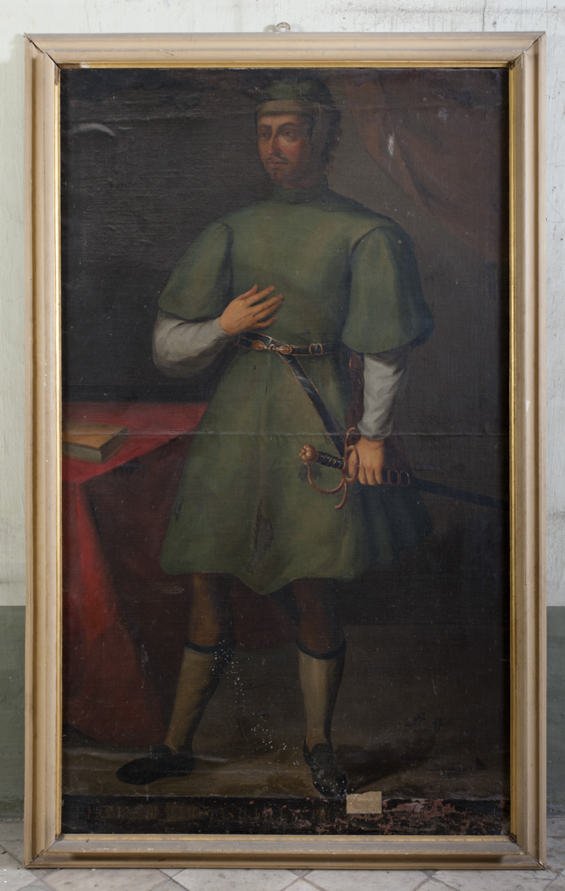Ritratto di Tommaso III di Savoia (dipinto, opera isolata) - ambito piemontese (fine/ metà secc. XVII/ XVIII)
