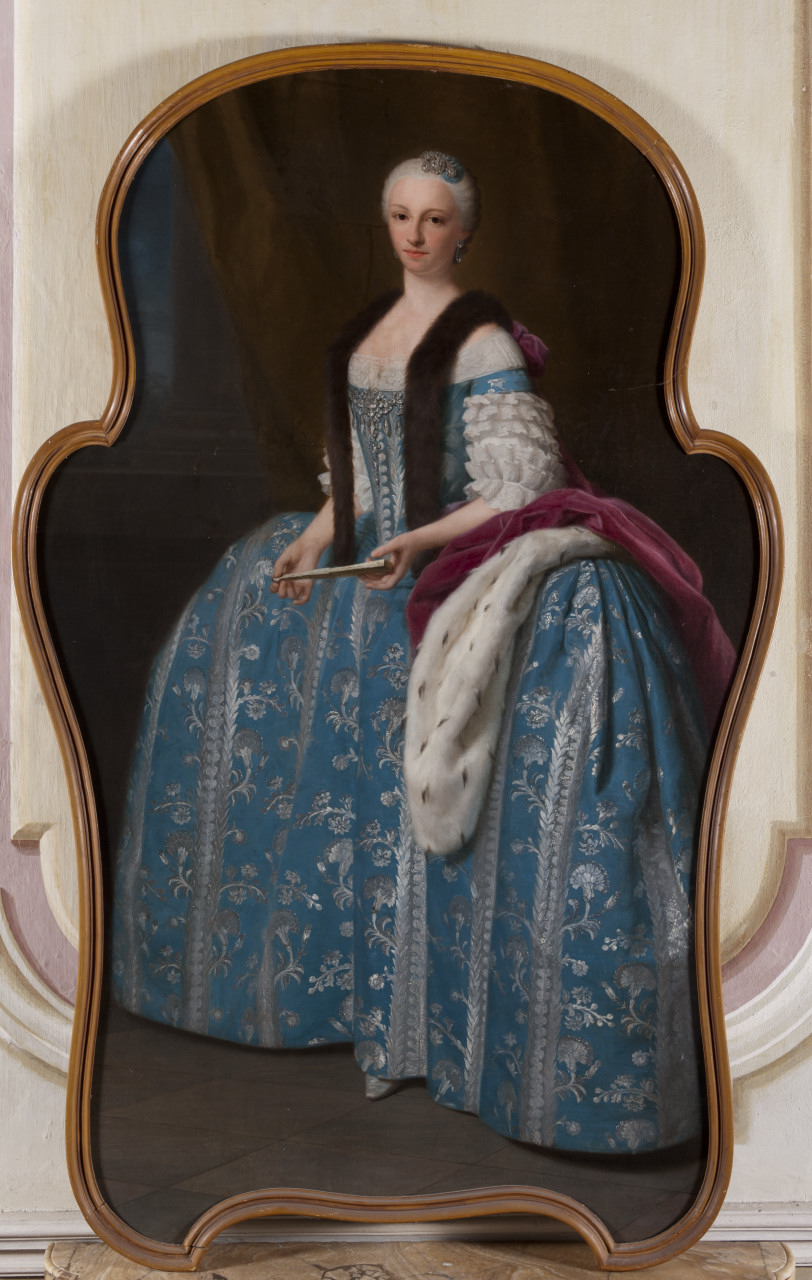 Ritratto di Maria Antonia Ferdinanda di Borbone-Spagna (dipinto, opera isolata) di Duprà Domenico (attribuito), Duprà Giuseppe (attribuito) (terzo quarto sec. XVIII)