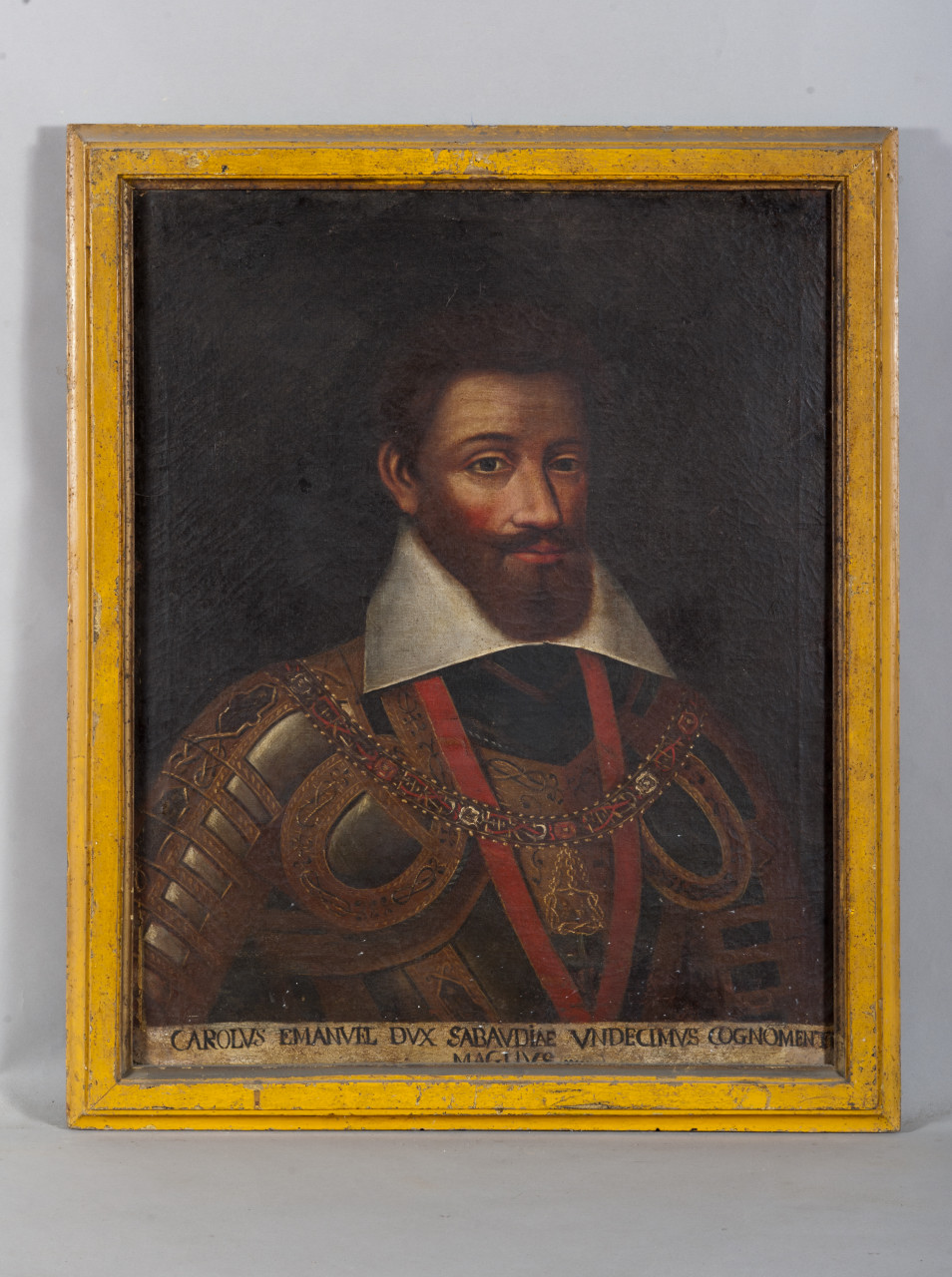 Ritratto di Carlo Emanuele I di Savoia (dipinto, opera isolata) - ambito piemontese (prima metà sec. XVIII)