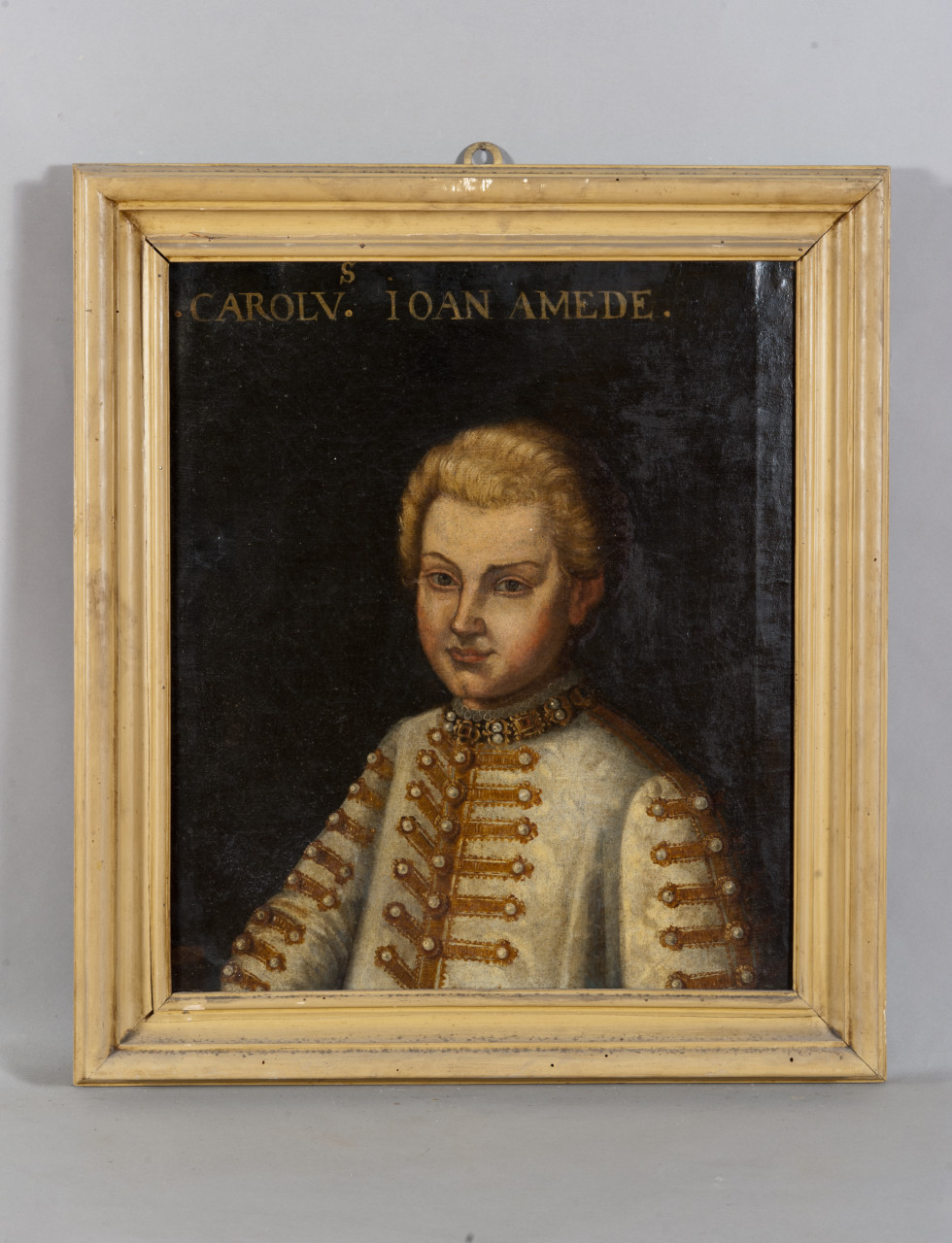 Ritratto di Carlo Giovanni Amedeo di Savoia (dipinto, opera isolata) - ambito piemontese (prima metà sec. XVIII)