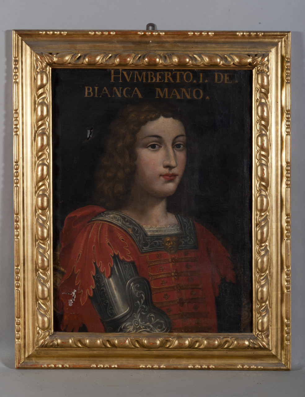 Ritratto di Umberto I di Savoia detto Biancamano (dipinto, opera isolata) - ambito piemontese (prima metà sec. XVIII)