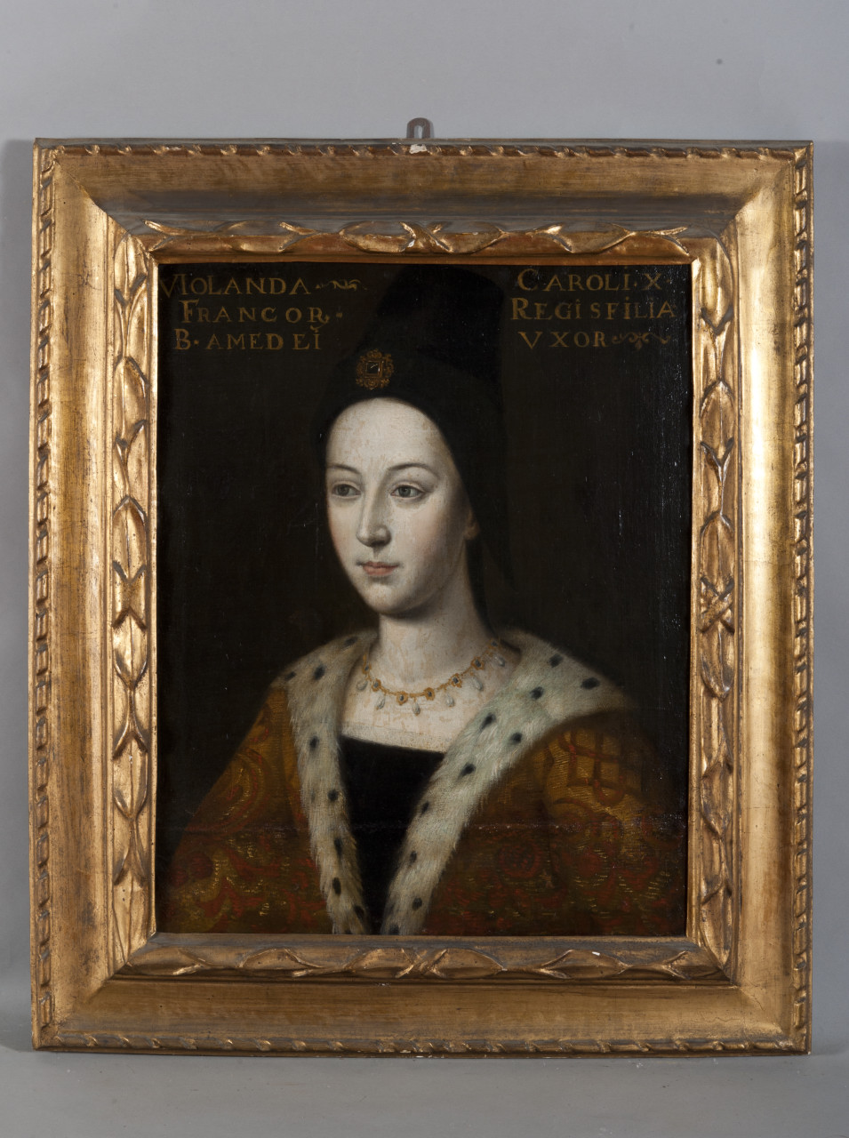 Ritratto di Jolanda di Francia (dipinto, opera isolata) - ambito piemontese (seconda metà sec. XVIII)