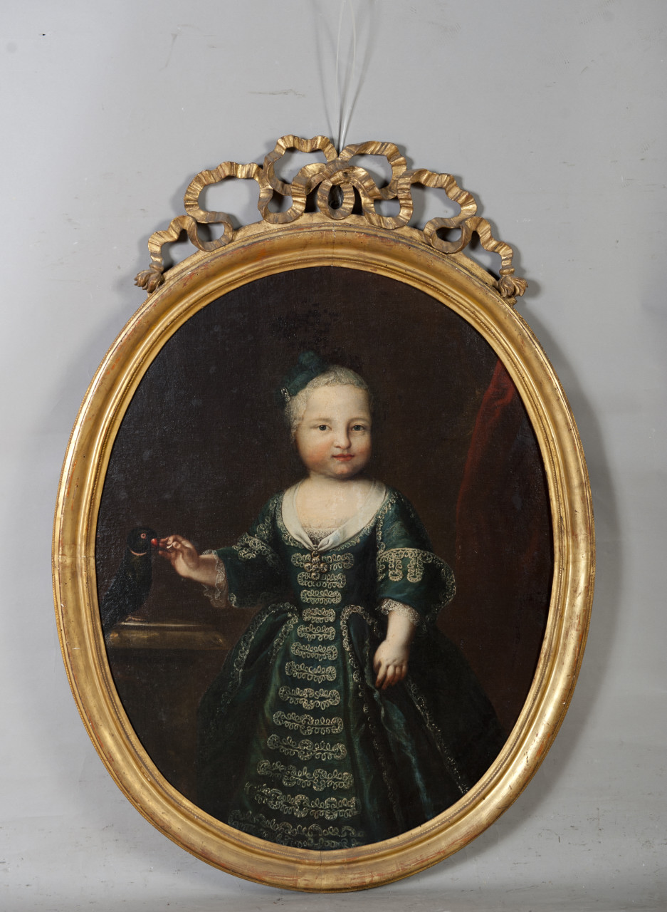 Ritratto di infante di Casa Savoia (dipinto, opera isolata) di Clementi Maria Giovanna Battista detta la Clementina (secondo quarto sec. XVIII)