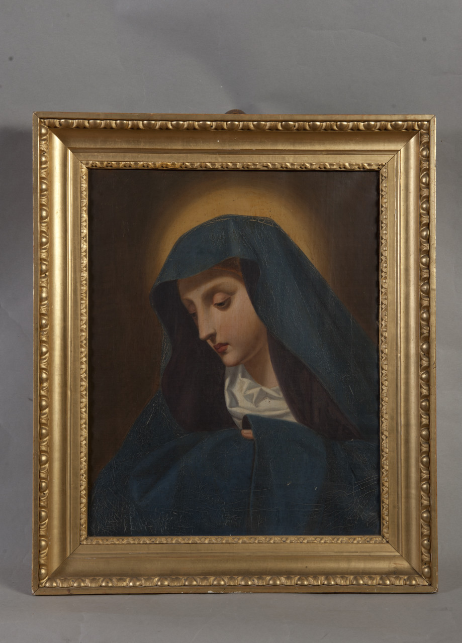 Mater Amabilis, Vergine annunciata (dipinto, opera isolata) - ambito piemontese (inizio sec. XX)