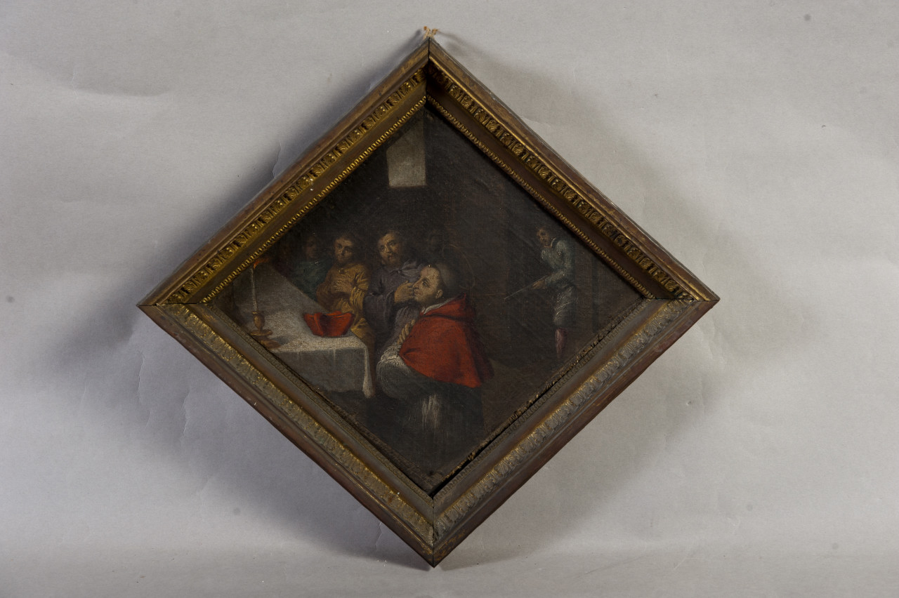 attentato a San Carlo Borromeo (dipinto, elemento d'insieme) - ambito Italia nord-occidentale (metà sec. XVII)