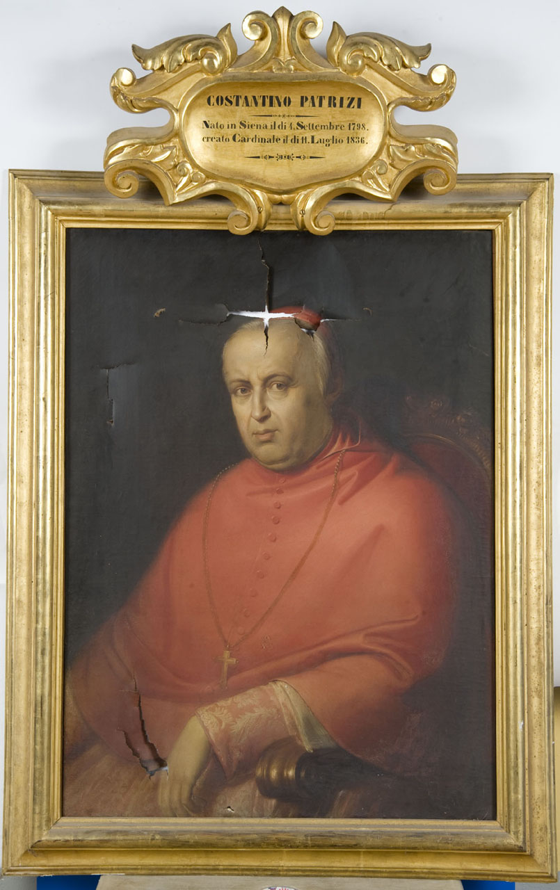 Ritratto del cardinale Costantino Patrizi (dipinto) di Podesti Francesco (sec. XIX)